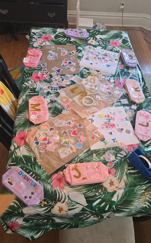 Create Your Own Make-up/Canvas Bag Party Package